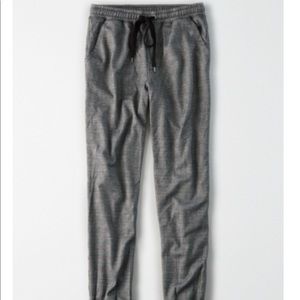 AE high waisted jogger pants black XS SHORT